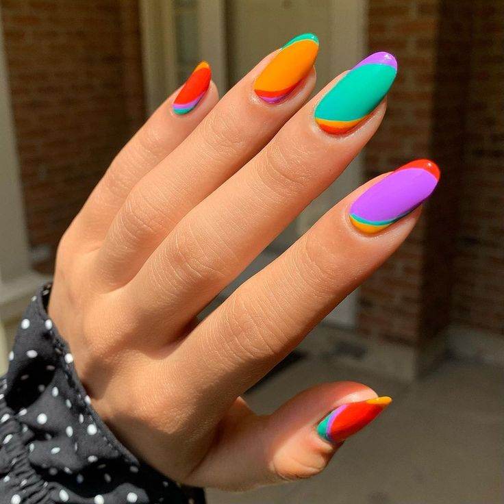 27 Enchanting Rainbow Nail Art Designs To Bring You Joy - 175