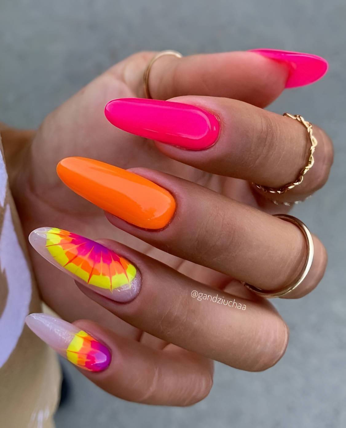 27 Enchanting Rainbow Nail Art Designs To Bring You Joy - 197