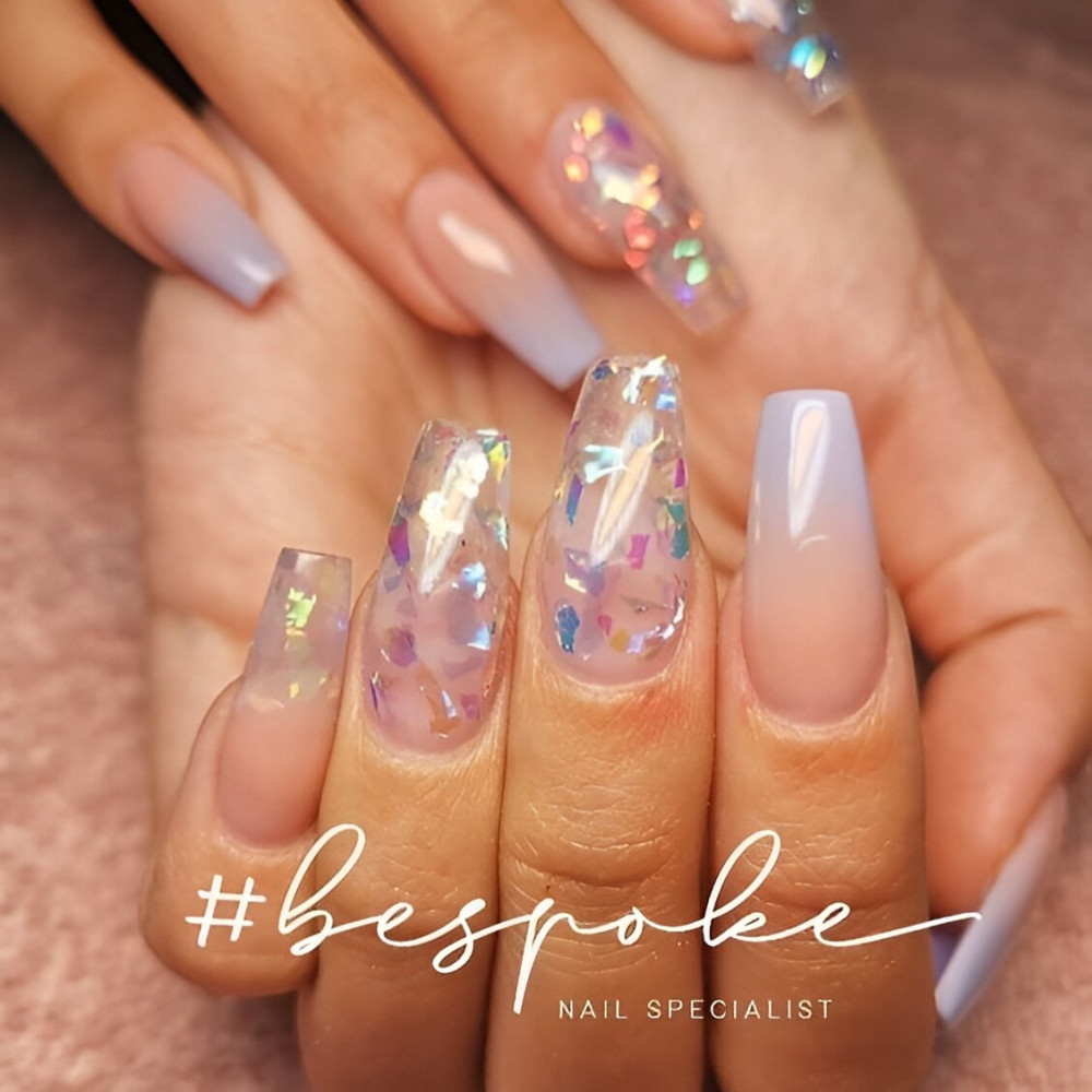 30 Irresistible Glass Nail Ideas For Stylish Girls - 217