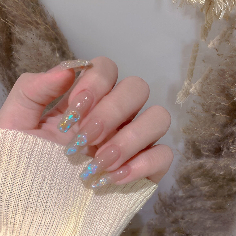 30 Irresistible Glass Nail Ideas For Stylish Girls - 231