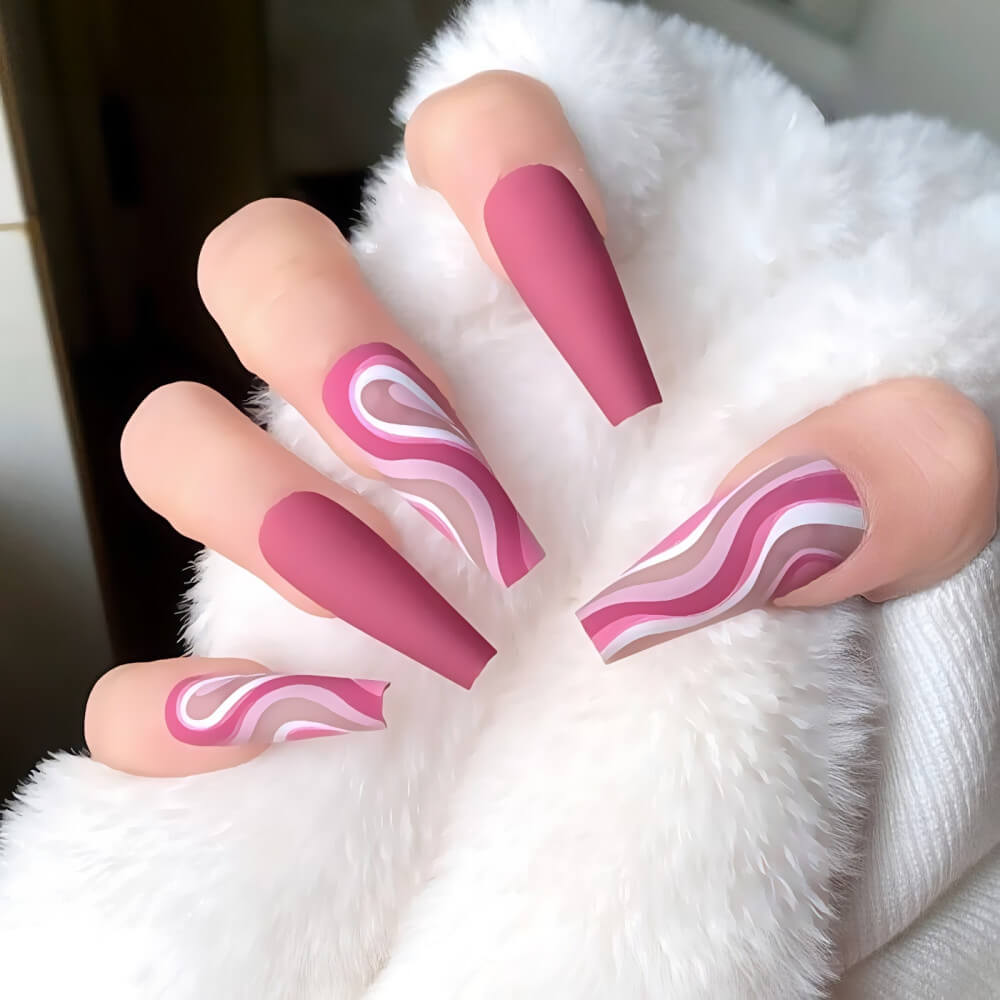 30 Swirl Nail Designs To Get Compliments From Everybody - 197