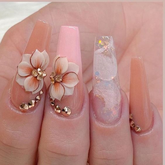 35 Quinceanera Nails That Would Make You The Center Of Attention At Your Party - 257